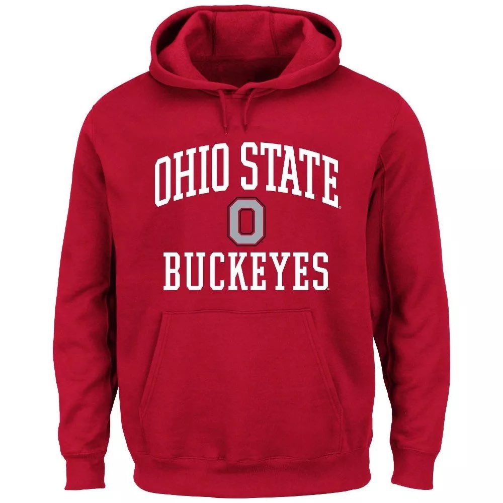 Profile Varsity Ohio State Buckeyes Hoodie Red New NCAA Sweatshirt Mens 2XL